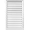 Ekena Millwork Vertical Surface Mount PVC Gable Vent w/ 2"W x 2"H , Brickmould Sill Frame, 22"W x 36"H GVPVE22X3603SN - alternate 1